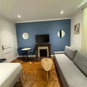  Appartement Portes De Paris Rer C A 2 Min Wifi & Parking Inclus